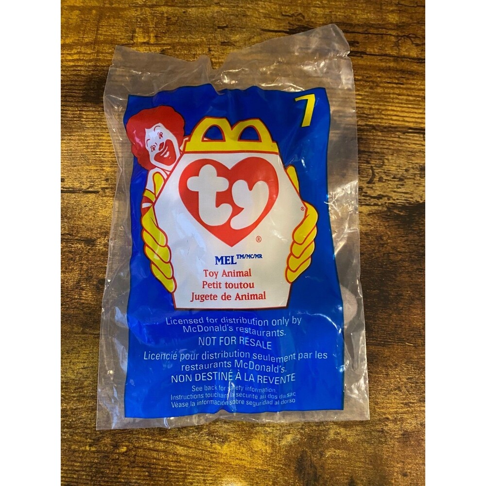 Ty Teenie Beanie Babies McDonald's 1998 Mel the Koala *Ultra Rare - NIP 1993